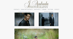 Desktop Screenshot of jandradaphotography.com