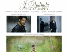 Tablet Screenshot of jandradaphotography.com